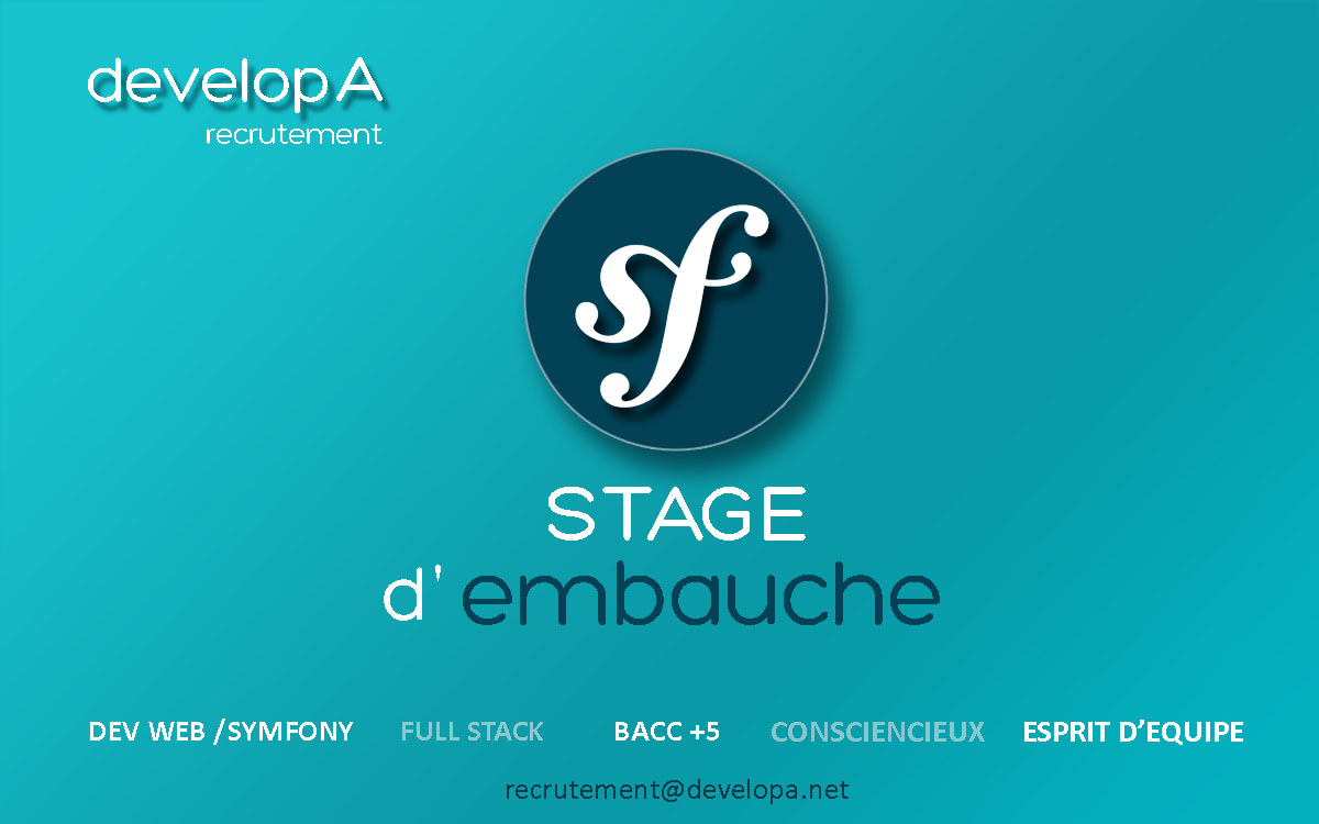 Stage d'embauche chez DevelopA